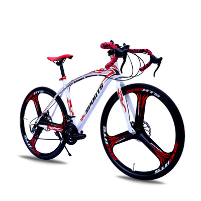 

BYUEBIKE 21 speed 24 speed 27 speed 30 speed road cycling double disc brake