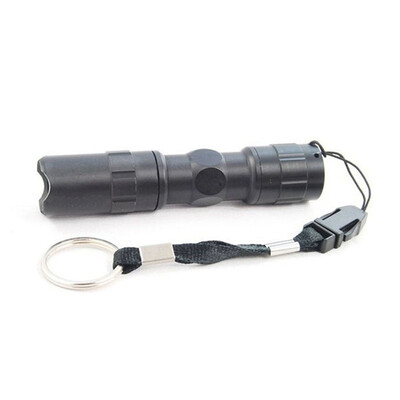 

3W Mini LED Flashlight Outdoor Camping Waterproof Lamp with Strap