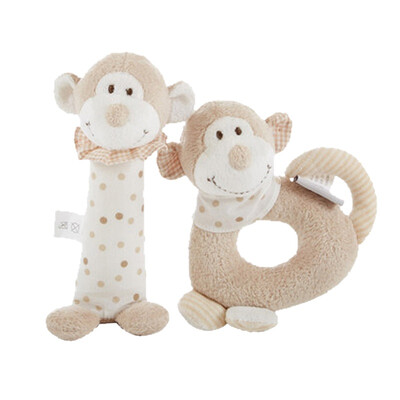 

Maison Belle pacifier rattan combination brown BOBO monkey