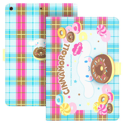 

Hello Kitty new iPad Case 9.7-inch tablet cartoon holster cute stand protection smart sleeping sleeve donut
