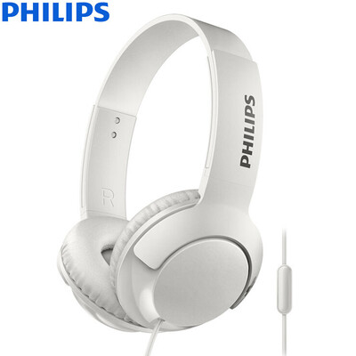 

Philips PHILIPS wire headset subwoofer fashion flat Bass SHL3075 white