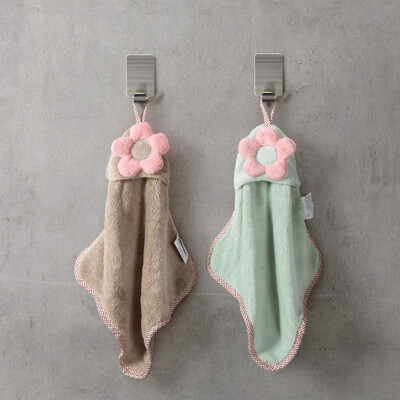 

Boyang Home Textiles BEYOND Hand towel Kitchen Bathroom Hand towel Hanging Water-absorbent Cute Hand towel Hand towel Hand towel Color