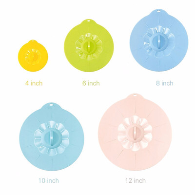 

Outdoor Silicone suction Lids food cover for Pots Frying Pans Bowls Cups