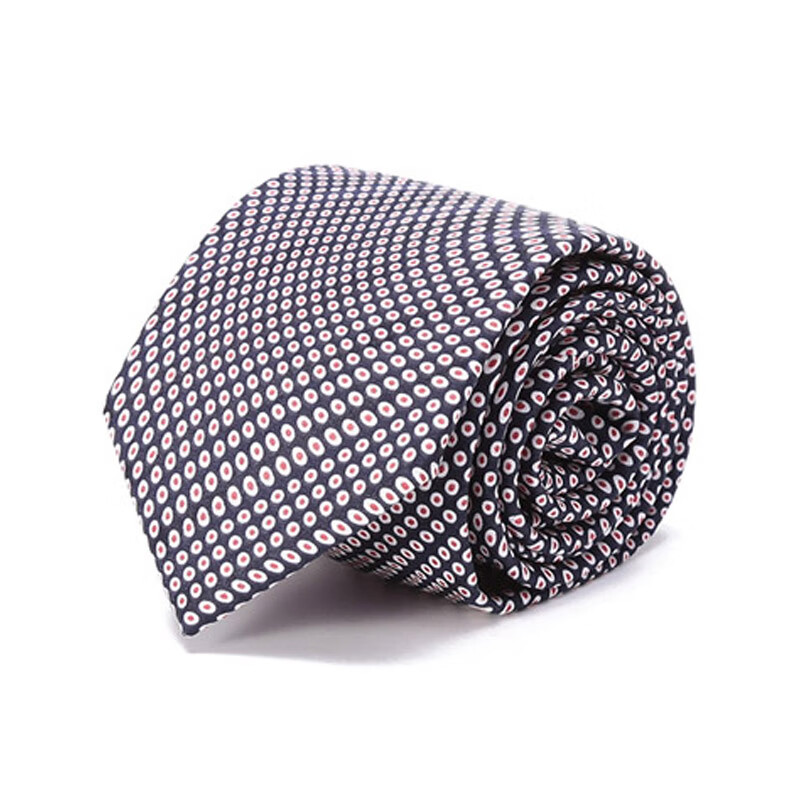 阿玛尼 giorgio armani 男士丝质领带 360254 2r801 00020 黑色白色