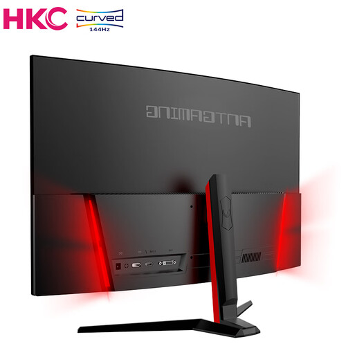 HKC 31.5英寸 VA面板 144Hz电竞 2k1800R曲面屏 hdmi游戏网吧 滤蓝光不闪屏 电脑液晶显示器 G32Pro