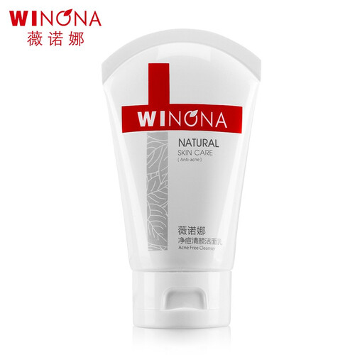 京东超市薇诺娜（WINONA） 净痘清颜洁面乳80g 深层清洁控油洗面奶 控油平衡 淡印