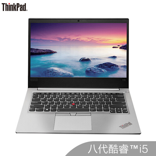 京品电脑联想ThinkPad 翼480（0UCD）英特尔酷睿i5 14英寸轻薄笔记本电脑（i5-8250U 8G 256GSSD 2G独显）冰原银