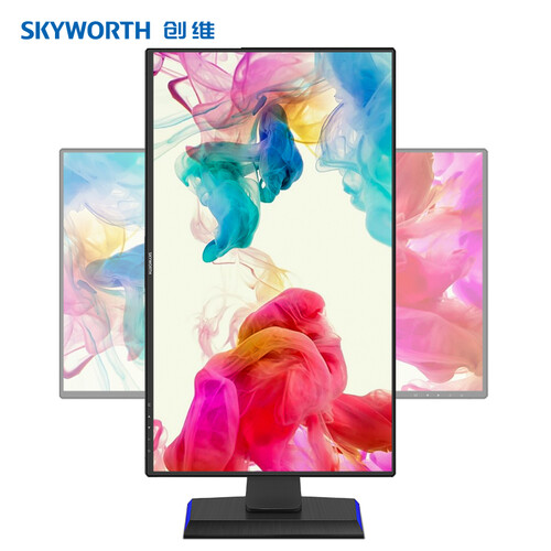 创维（Skyworth）27英寸 2K/QHD 可升降旋转 IPS专业设计制图 HDMI全高清接口 电脑液晶显示器（FQ27AWG）