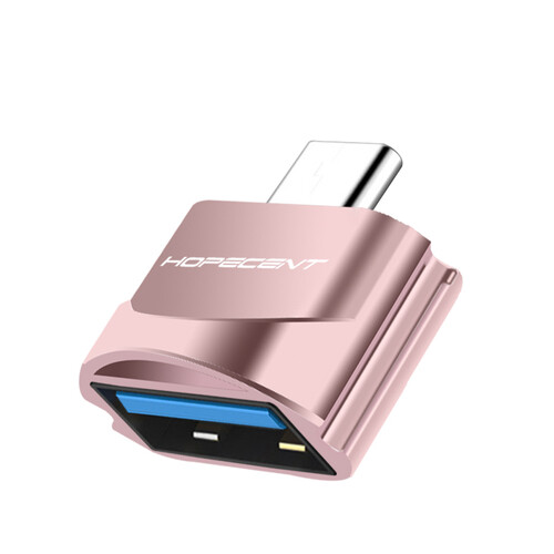 希讯（HOPECENT）type-c转接头 USB2.0安卓手机电脑接U盘转换器 手机OTG转接线