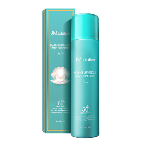 海囤全球韩国进口 JMsolution JM防晒喷雾 珍珠全身防水防晒喷雾SPF50 水润防晒 180ml/瓶