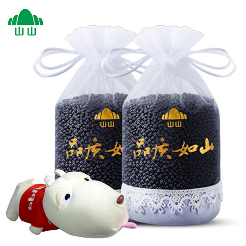 山山  600g纳米矿晶竹炭包汽车专用活性炭除甲醛除异味新房去味装修吸甲醛竹炭包送竹炭狗