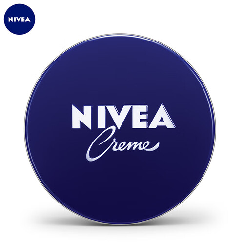 妮维雅(NIVEA)润肤霜150ml（乳液面霜 素颜霜 德国进口 蓝罐 护肤化妆品）