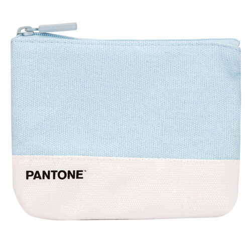 名创优品（MINISO）PANTONE拼色零钱包 浅蓝色