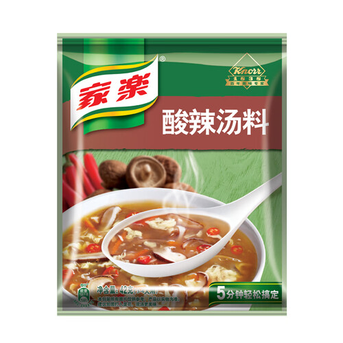 京东超市家乐 快熟汤 酸辣汤 速食汤料 42g 联合利华出品