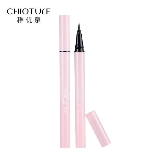 稚优泉 CHIOTURE 灵眸速干眼线液笔 01黑色 0.6g （防水不易晕染 眼线液笔 速干 彩妆）