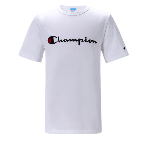 海囤全球Champion 冠军 Life系列 T1919G 549465 Heritage Tee Graphics男女情侣款圆领套头T恤 WHITE M