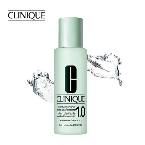 倩碧（CLINIQUE）明肌净透水1.0号200ml（爽肤水 温和  敏感肌肤 补水保湿 清洁 不含酒精 所有肌肤适用）