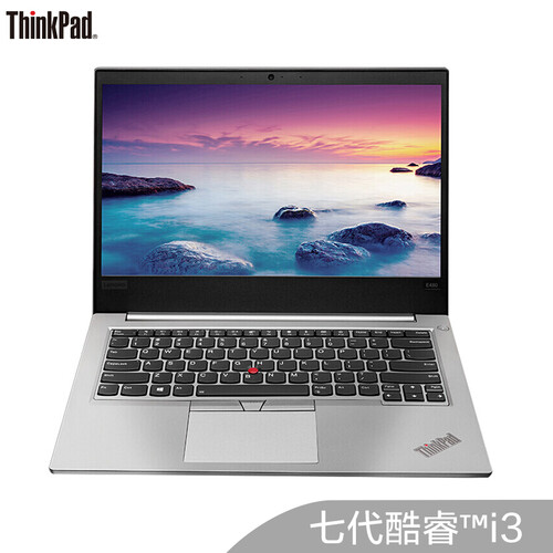 京品电脑联想ThinkPad E480（2XCD）英特尔酷睿i3 14英寸轻薄窄边框笔记本电脑（i3-7020U 4G 500G FHD Win10）银
