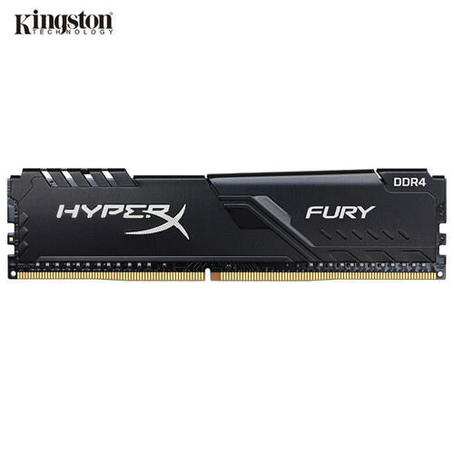 金士顿(Kingston) DDR4 2666 16GB 台式机内存 骇客神条 Fury雷电系列