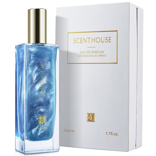 京东超市限量版新品蓝风铃鎏金沙龙香水女士香水50ml 持久淡香学生自然清新网红 法国正品 卡帕里海盐 银河蓝流沙金