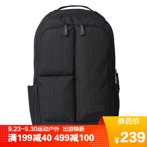 泰格斯（TARGUS） 双肩包苹果笔记本电脑包 14/15英寸休闲商务男女背包 TSB787 黑色
