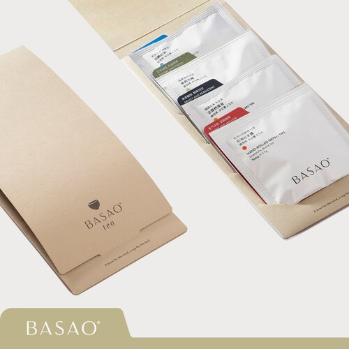 BASAO佰朔 袋泡茶体验组合 尼泊尔手揉 浓香铁观音 茉莉毛峰 伯爵红茶 4*2.5g/包
