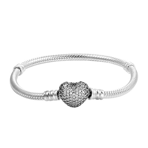 PANDORA 潘多拉 心形基础手链 590727CZ-17
