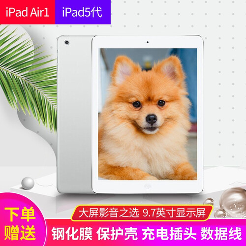 拍拍【二手9成新】苹果/Apple iPad5代  9.7英寸苹果平板 iPad Air1（iPad5） 16G   WIFI版