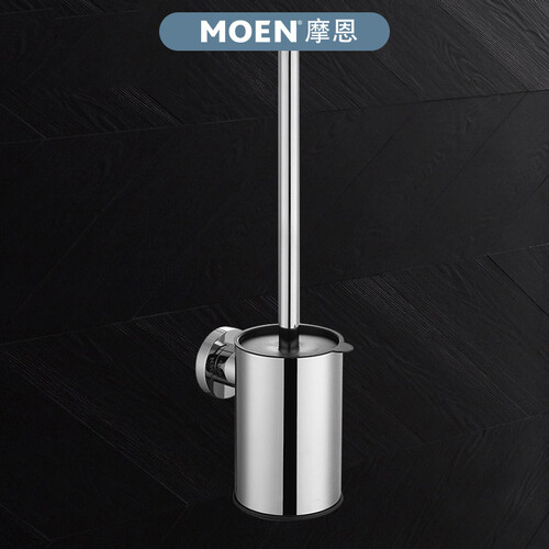 摩恩（MOEN）浴室挂件卫生间挂件马桶刷厕所刷带底座厕所架套装304不锈钢五金ACC1905