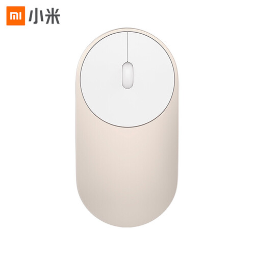 小米 便携鼠标 无线蓝牙4.0 男女生家用/笔记本电脑办公/鼠标 金色