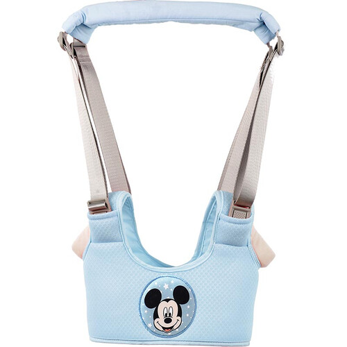 京东超市迪士尼(Disney)母婴 婴儿学步带 幼儿学走路防摔防勒提篮式亲子背带宝宝安全学走路四季通用米奇312