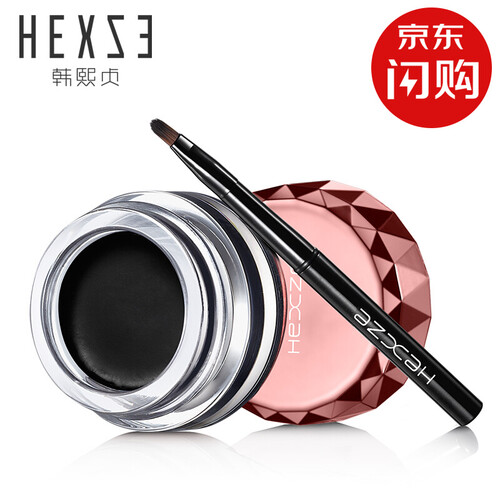 韩熙贞（HEXZE） 魅惑防晕眼线膏3.8g 防水不易晕染易上色 黑色