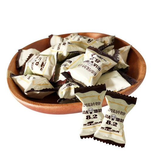 悠哈牛奶糖UHA特浓牛奶糖多口味混合散装结婚喜糖500g零食品 巧克力