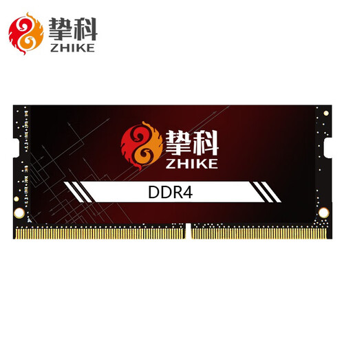 挚科（ZHIKE）笔记本内存条 兼容机械师/雷神/戴尔/华硕/联想/三星/炫龙/惠普/雷蛇/神舟 DDR4 3000 8GB