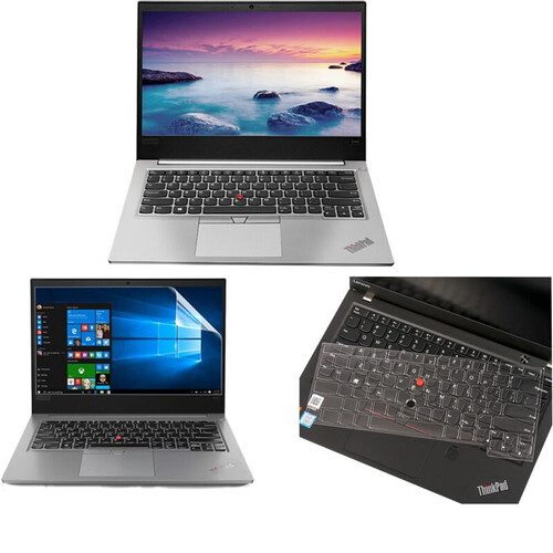Thinkpad 联想翼E480/T490/T480键盘膜屏幕膜笔记本电脑键盘保护膜防尘贴膜14英寸 高清键盘膜+14.0英寸防蓝光润眼屏幕贴膜 翼480 翼490