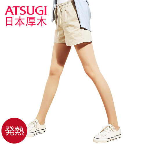 日本ATSUGI进口60D发热连裤袜 美FP6161 357肤色 M-L(身高150-165）
