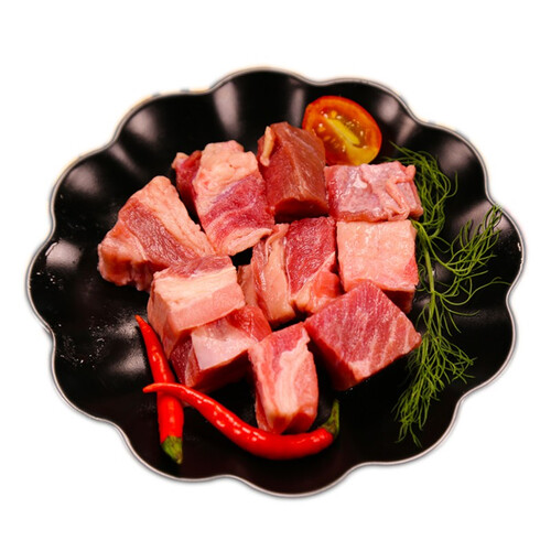 恒都 阿根廷进口牛腩块1kg 草饲整肉原切生鲜牛腩肉咖喱牛肉