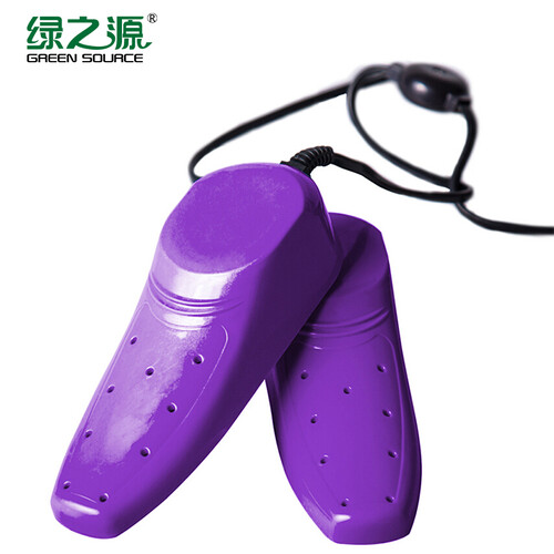 绿之源便携干鞋器 烘鞋器儿童干鞋器烤鞋器烘干机器冬季暖鞋器去异味（紫色）