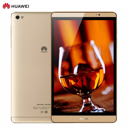 华为平板手机pad 揽阅M2 803L 8英寸平板电脑安卓4G通话 3G/32GB 香槟金 官方标配