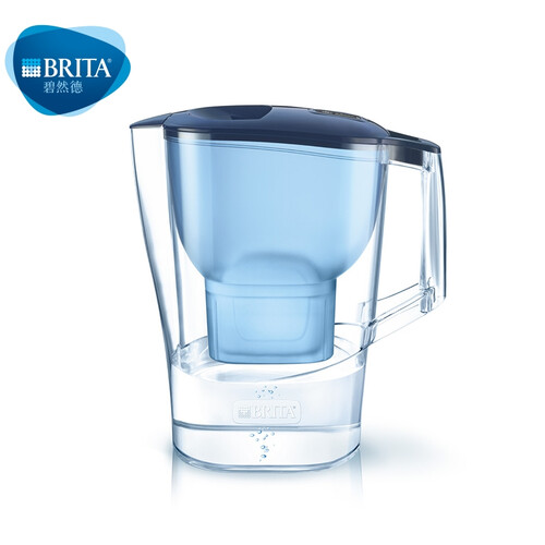 碧然德（BRITA）过滤净水器 家用滤水壶 净水壶Aluna光汐系列 3.5L(蓝)