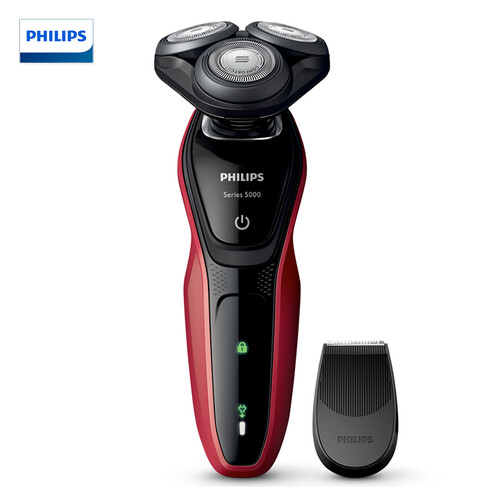 京东超市飞利浦（PHILIPS）男士电动剃须刀多功能理容全身水洗剃胡刀胡须刀刮胡刀（配胡须修剪器）S5078/04