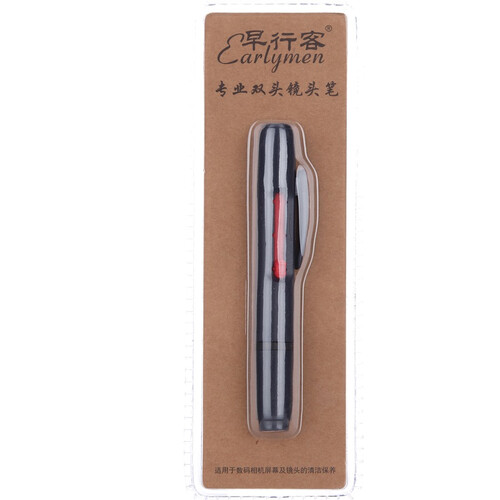 Earlymen 专业双头镜头笔 双头耐用 单反相机、镜头、手机镜头、天文望远镜、高端眼镜等清洁好伴侣