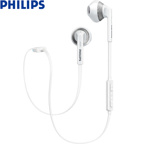 飞利浦（PHILIPS）SHB5250WT 耳塞入耳式耳机 无线蓝牙运动耳麦 游戏/音乐/手机耳机数码配件 白色