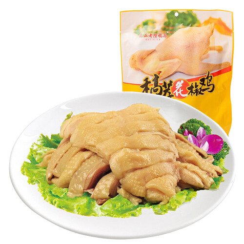 京东超市无锡特产 真正老陆稿荐 熟食肉类  花椒鸡熟食400g
