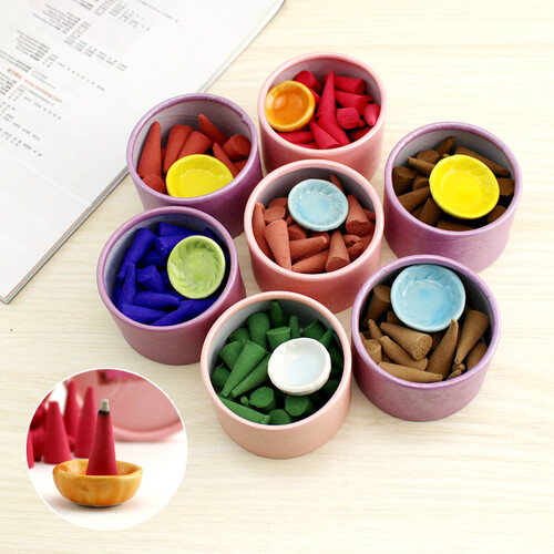 锥香卫生花香塔香熏香家用室内香料卧室厕所除臭香薰精油檀香 檀香 檀香