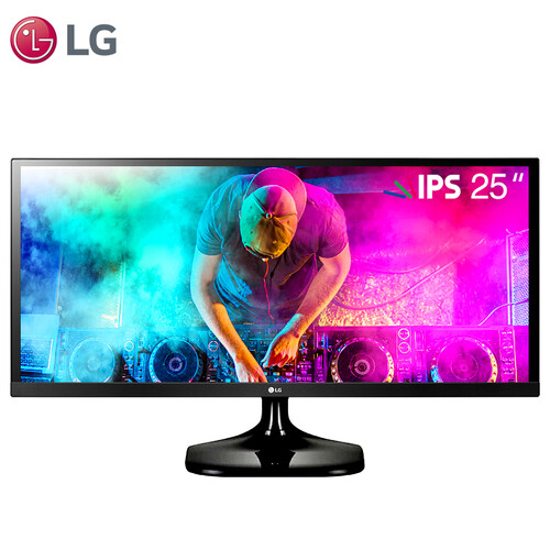LG 25英寸21:9 IPS 超宽带鱼屏 sRGB99% 低闪屏 滤蓝光 LED背光液晶显示器（25UM58）