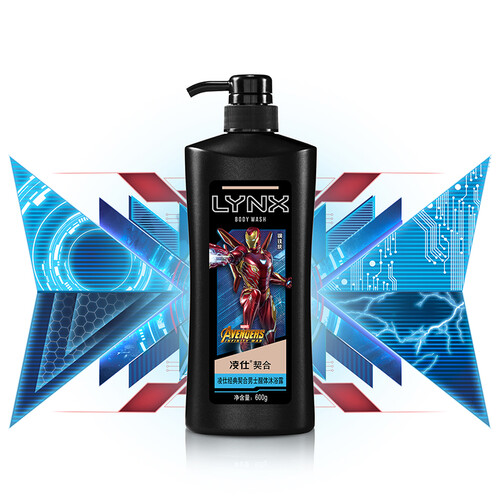 京东超市凌仕((LYNX)/AXE)男士醒体沐浴露 契合 金桔清新600ml(新老包装随机发放)