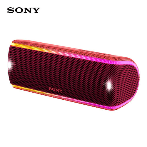 索尼（SONY）SRS-XB31 无线蓝牙音箱 防水便携 重低音（渐变红）