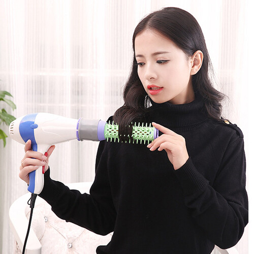 百变造型吹风机卷发梳卷发罩卷发器电吹风发尾卷发棒