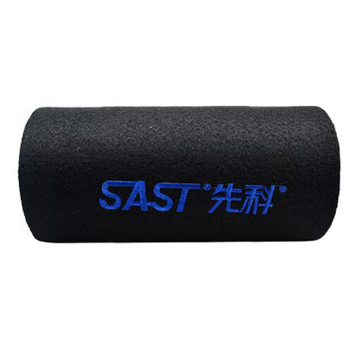 先科（SAST） 便携式车载音箱低音炮 摩托电瓶车货车家用通用电压汽车有源大喇叭户外多用途USB音响 圆形 5英寸 蓝牙版